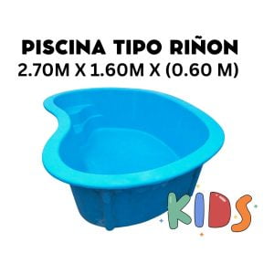 Piscina tipo riñón - Instalación GRATIS