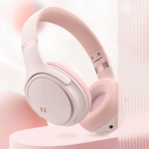 Audífono Bluetooth V5.3 Over-ear Havit H630BT Multifunción
