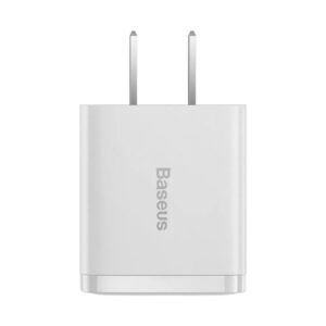 Cargador Compact Baseus 2U 10.5W Blanco
