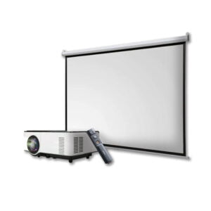 Combo Proyector + Ecran + Presentador laser